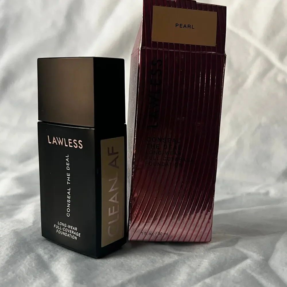 LAWLESS | Conseal The Deal Long-Wear Full-Coverage Foundation | Pearl